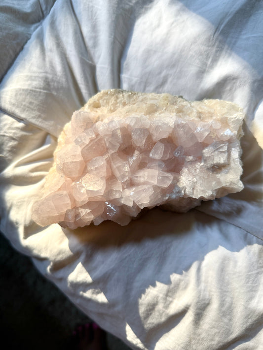 Crystalized Mangano Calcite