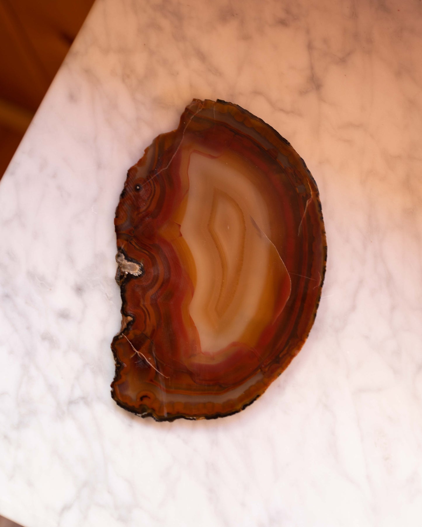 Natural Agate Slice
