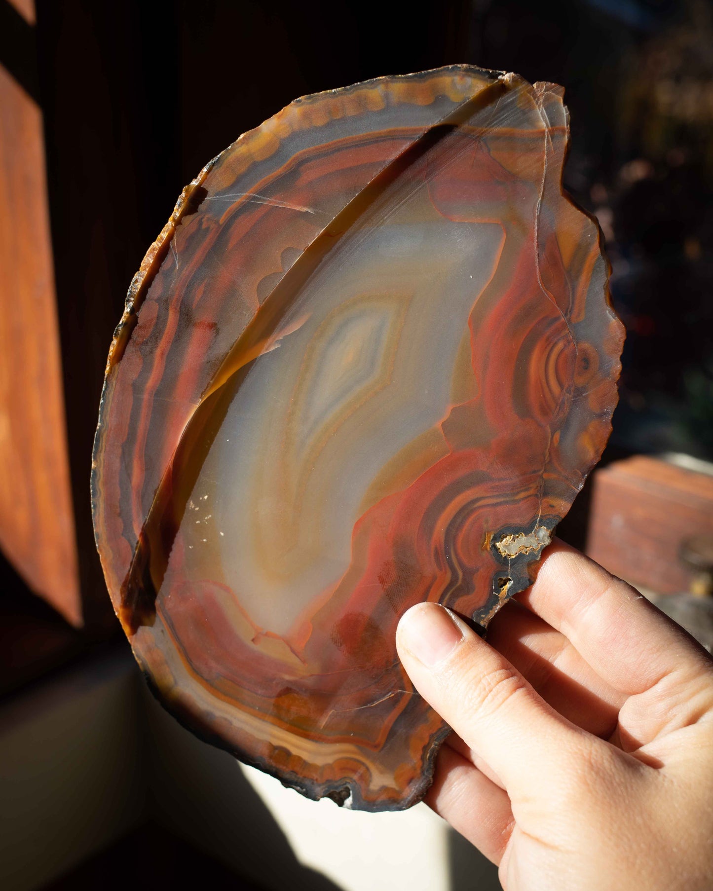 Natural Agate Slice