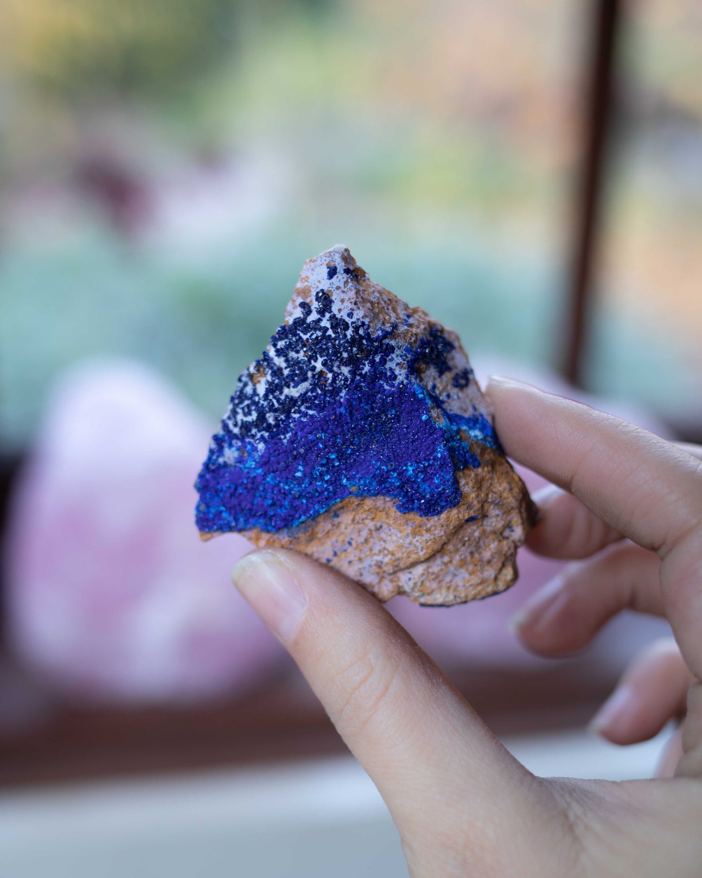 Raw Azurite