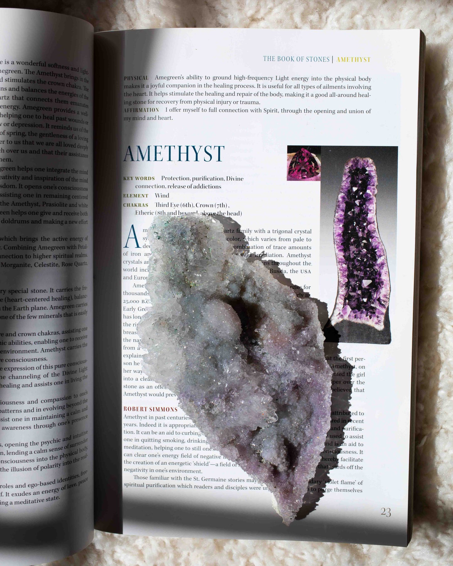 Druzy Flower Amethyst B