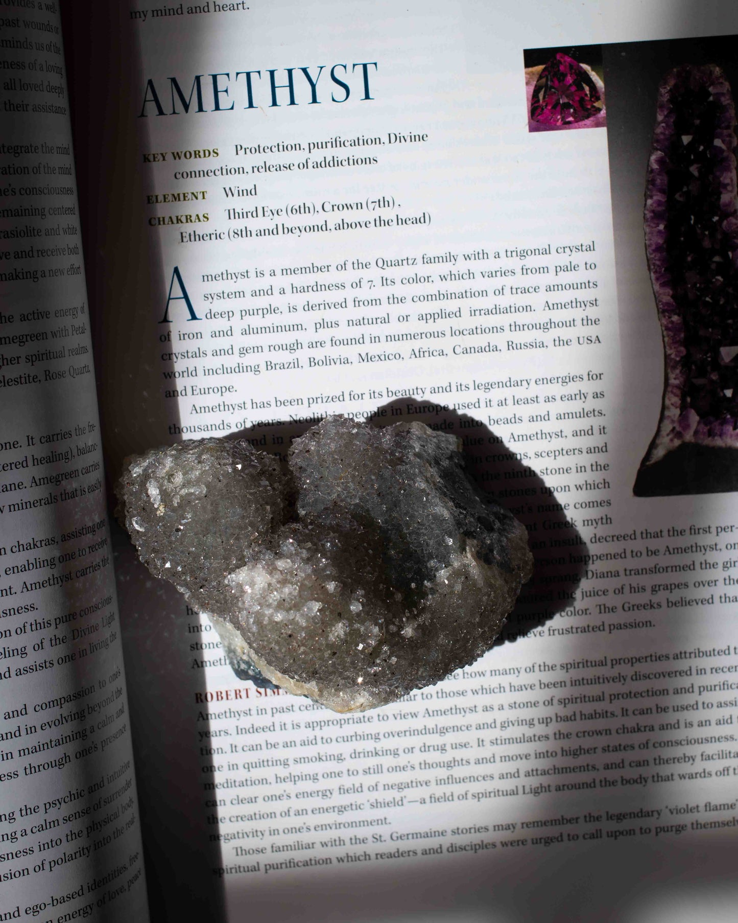 Amethyst Stalactite A