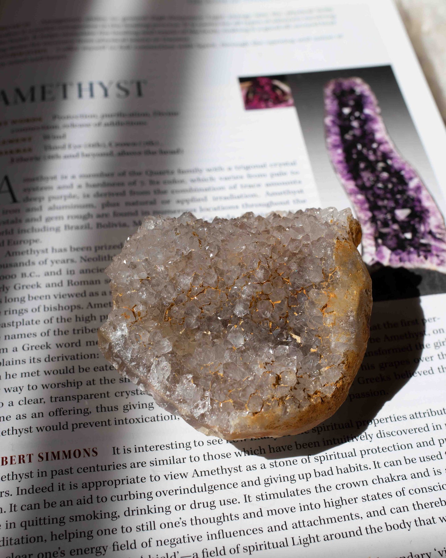 Amethyst Stalactite B