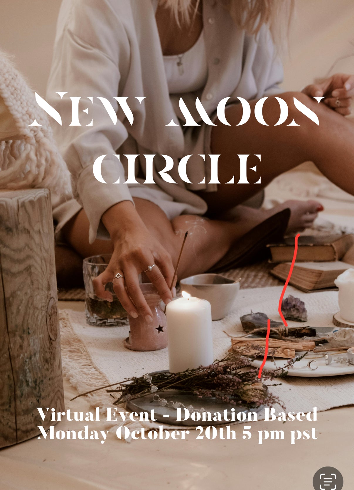 Virtual New Moon Circle - 10.20.25