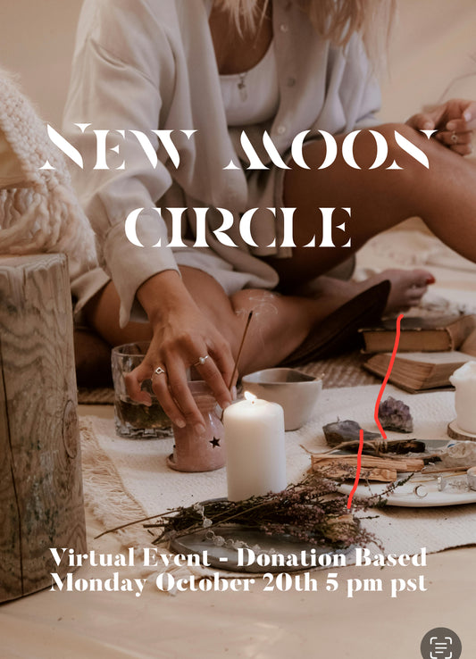 Virtual New Moon Circle - 10.20.25
