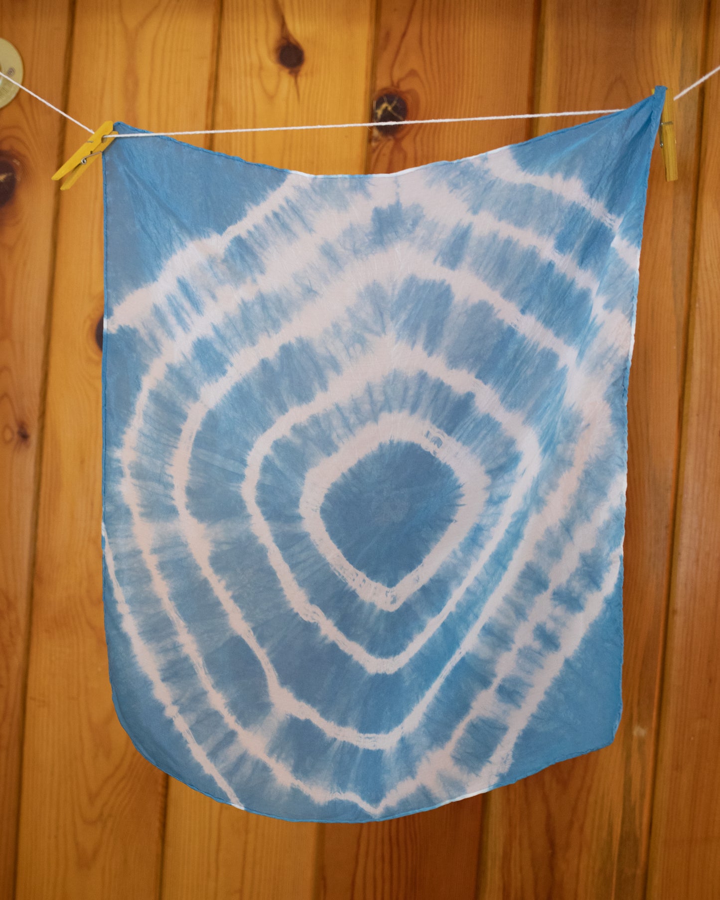 Indigo Silk Scarf - Portal