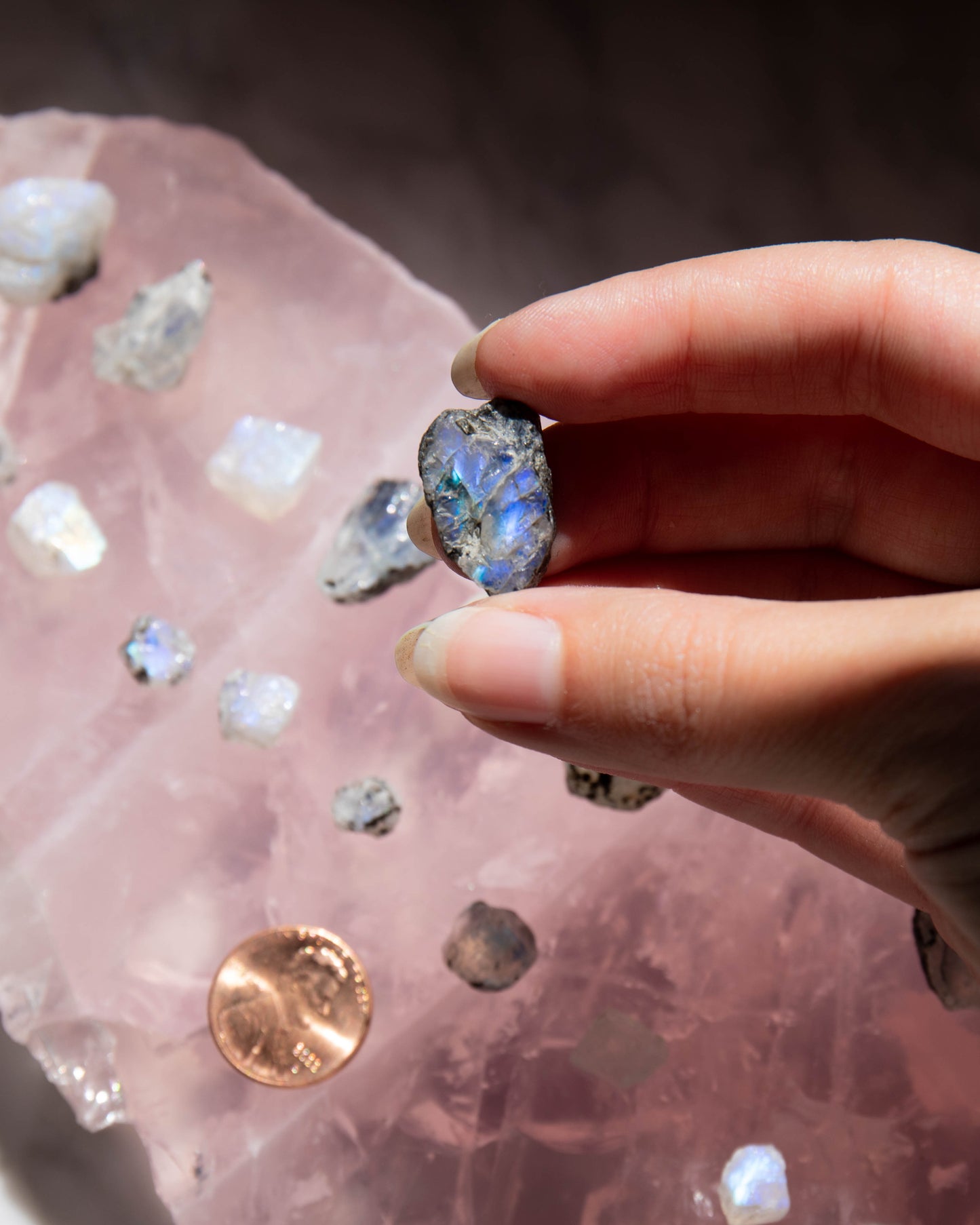 High Quality Raw Moonstone