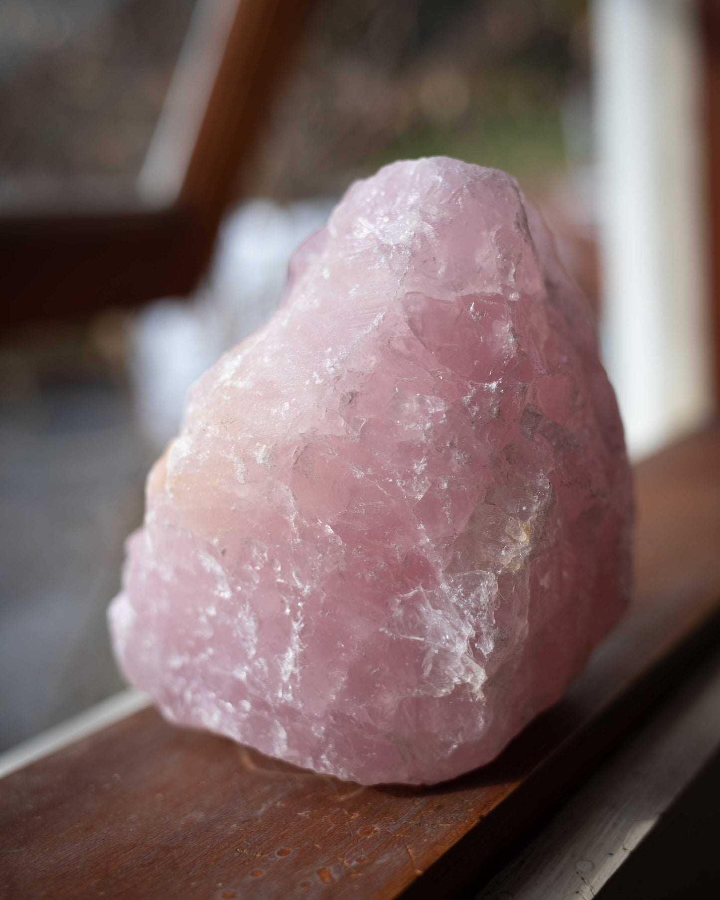 Large Raw Rose Quartz - B