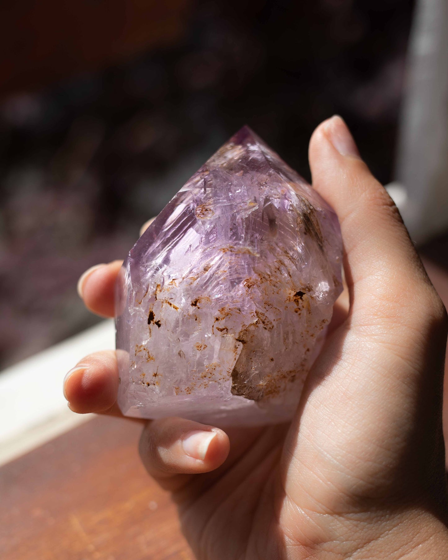 Skeletal Amethyst Point