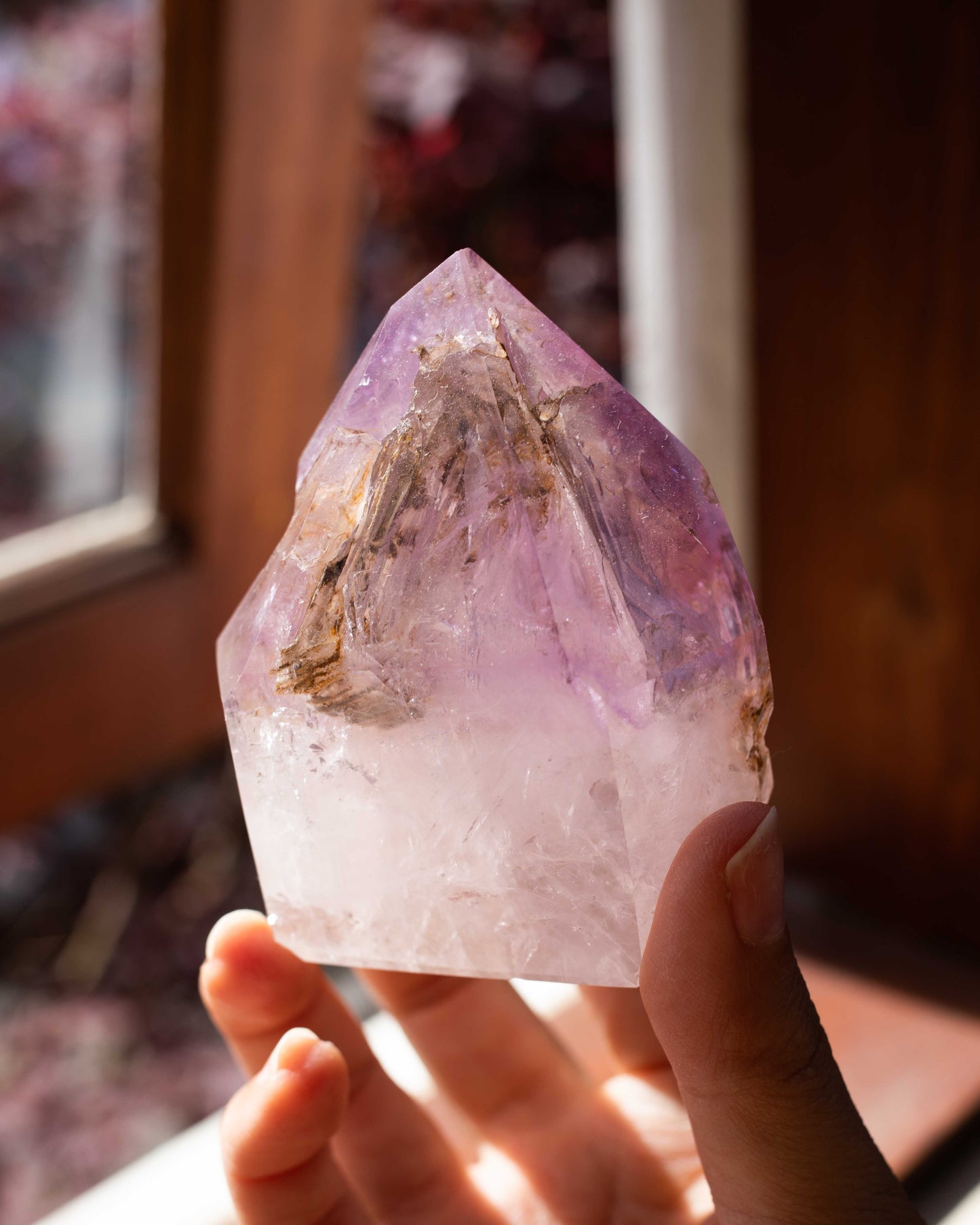Skeletal Amethyst Point