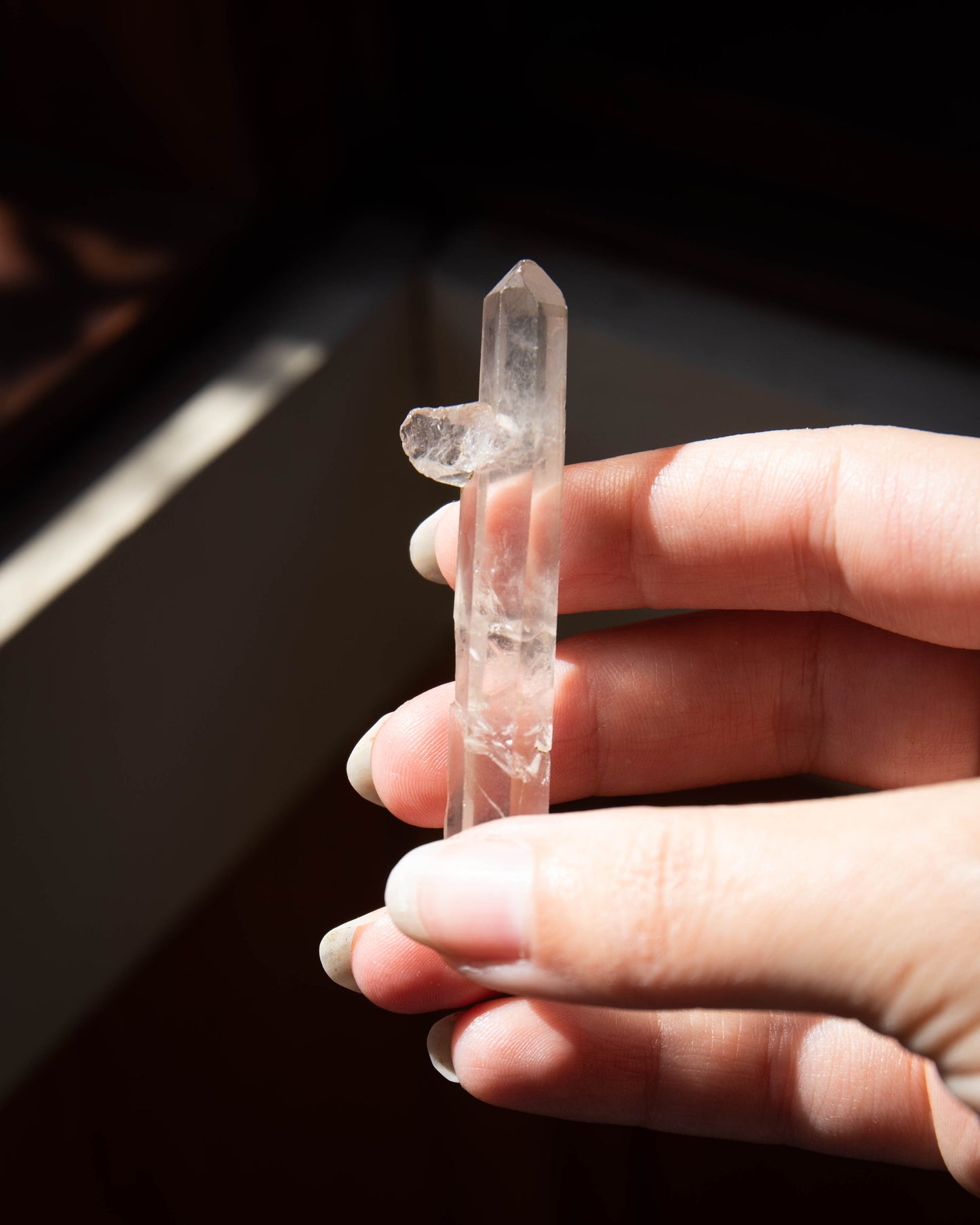 Small Natural Smokey Quartz Point