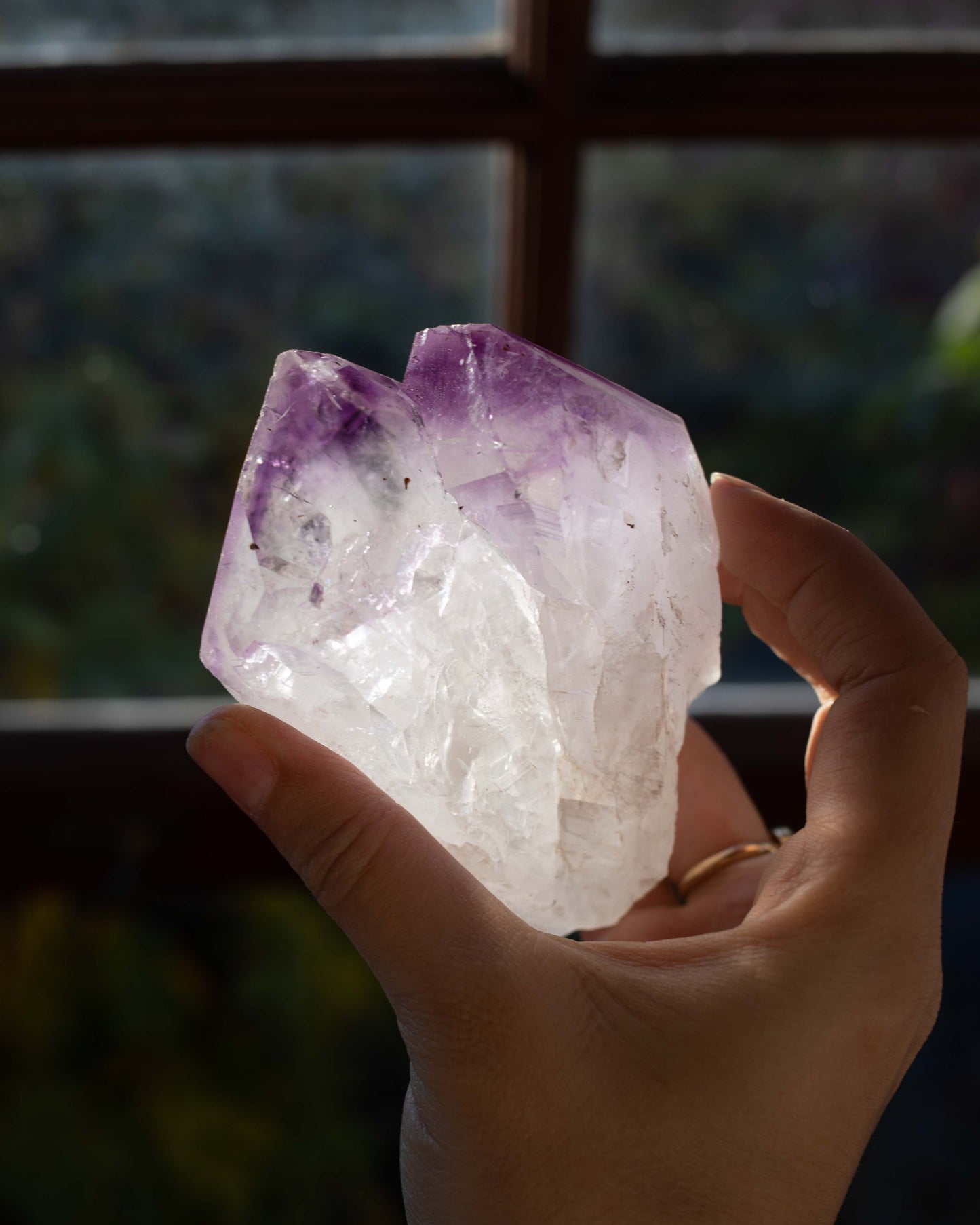 Amethyst Twin Crystal