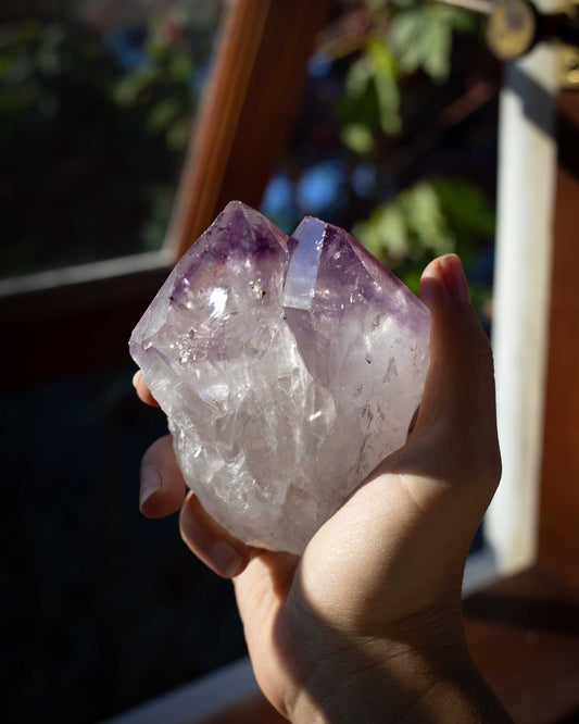 Amethyst Twin Crystal