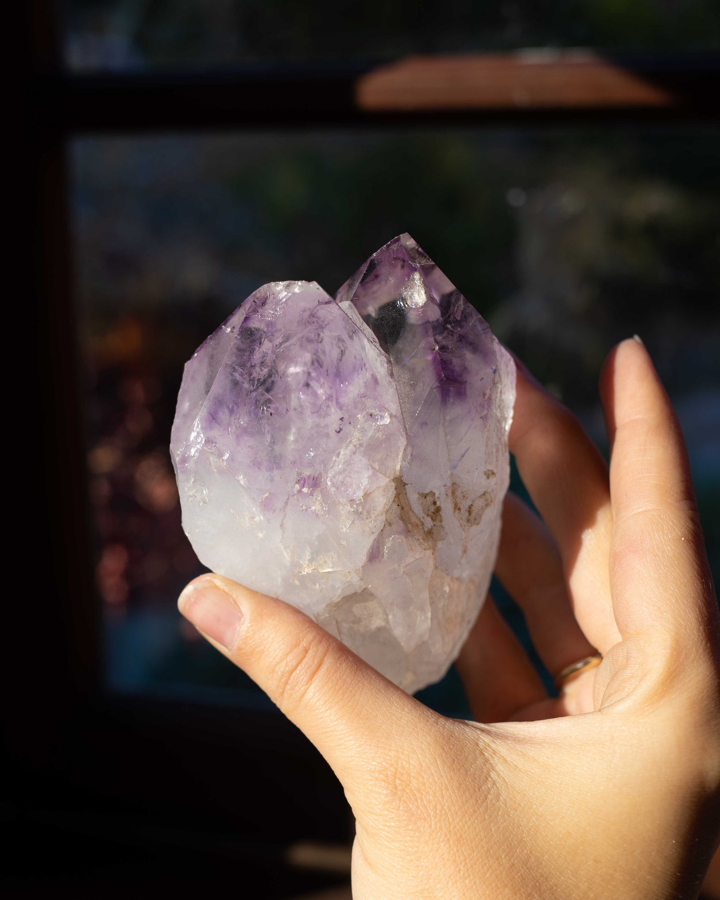 Amethyst Twin Crystal