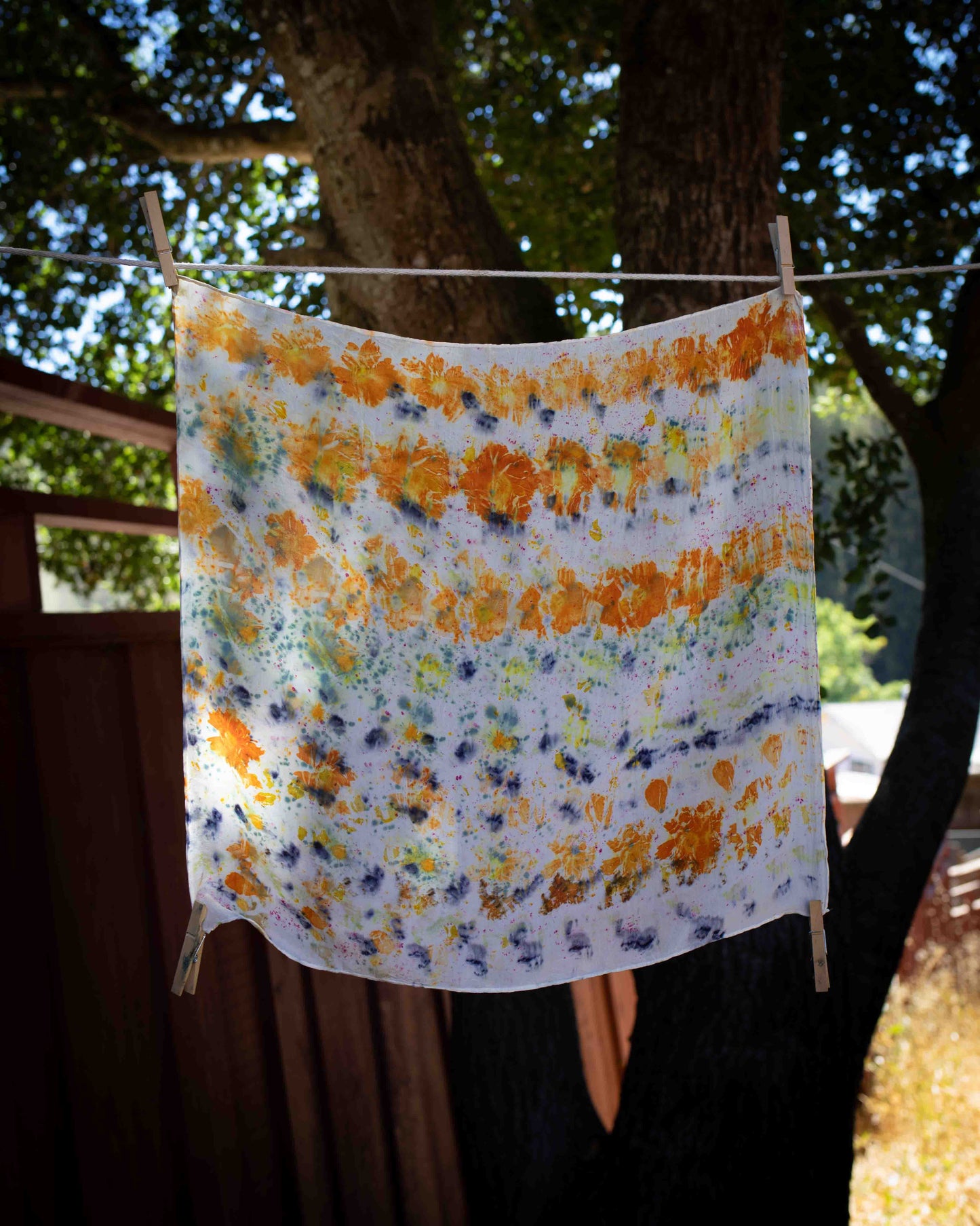 Flower Power Scarf Bundle Dye (one of a kind - ready to ship)