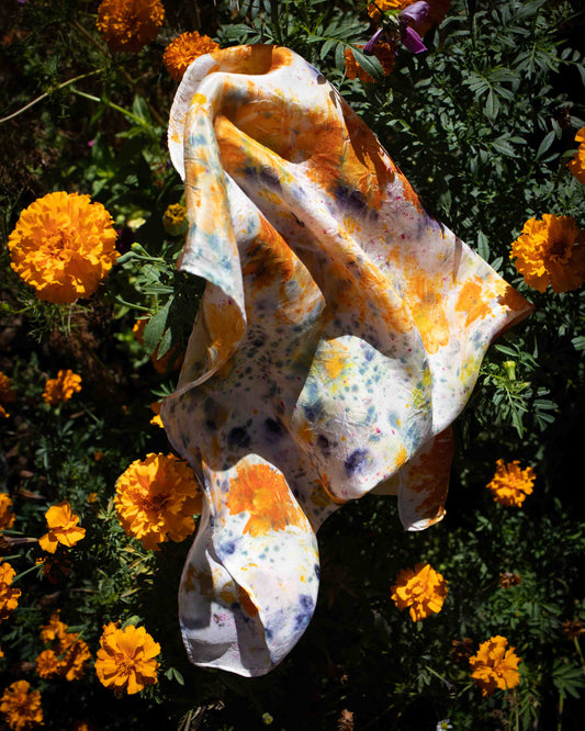 Flower Power Scarf Bundle Dye (one of a kind - ready to ship)