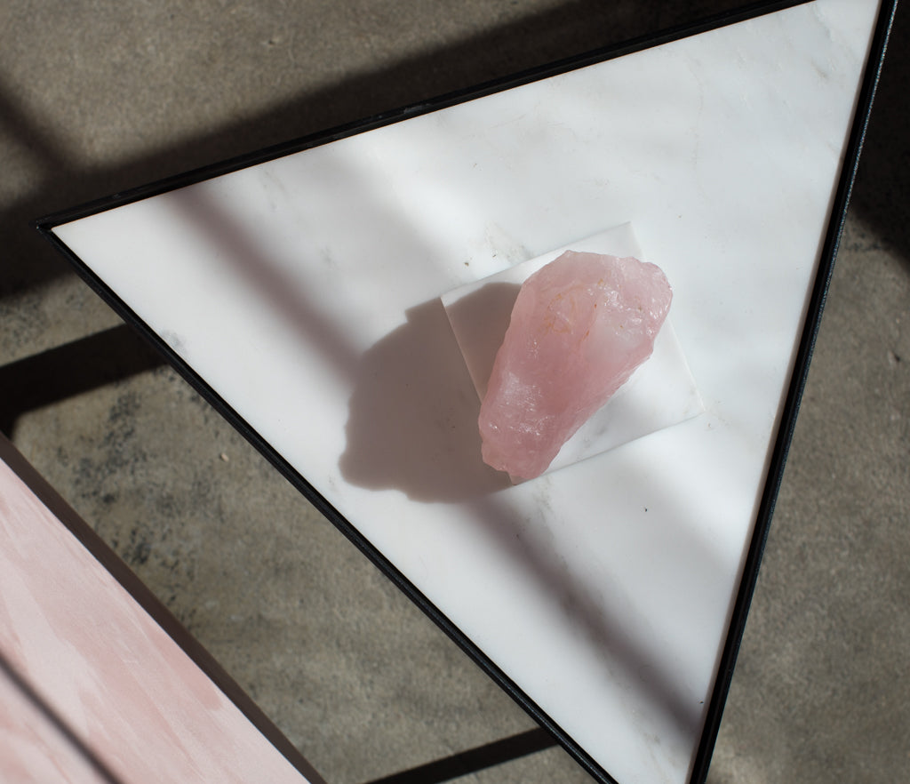 Raw Rose Quartz