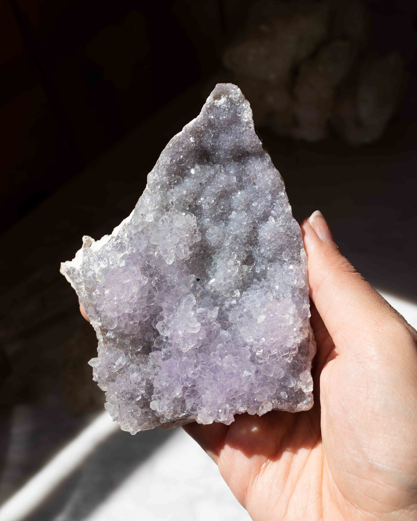 Druzy Flower Amethyst A