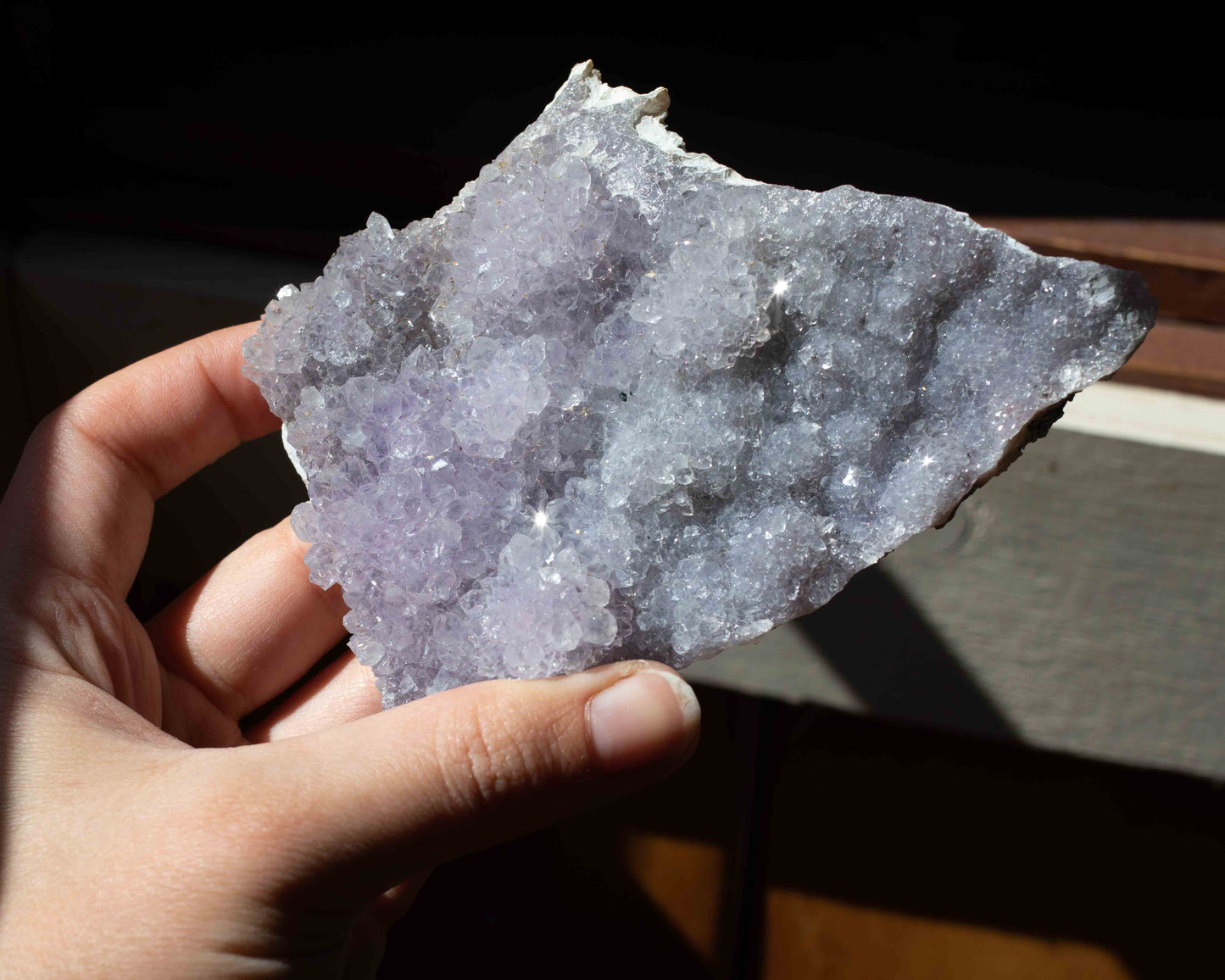 Druzy Flower Amethyst A