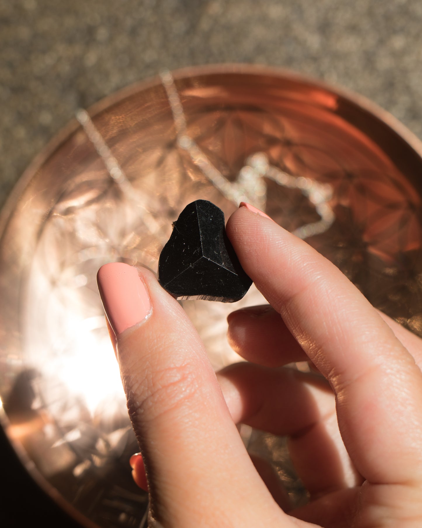 Terminated Black Tourmaline Necklace