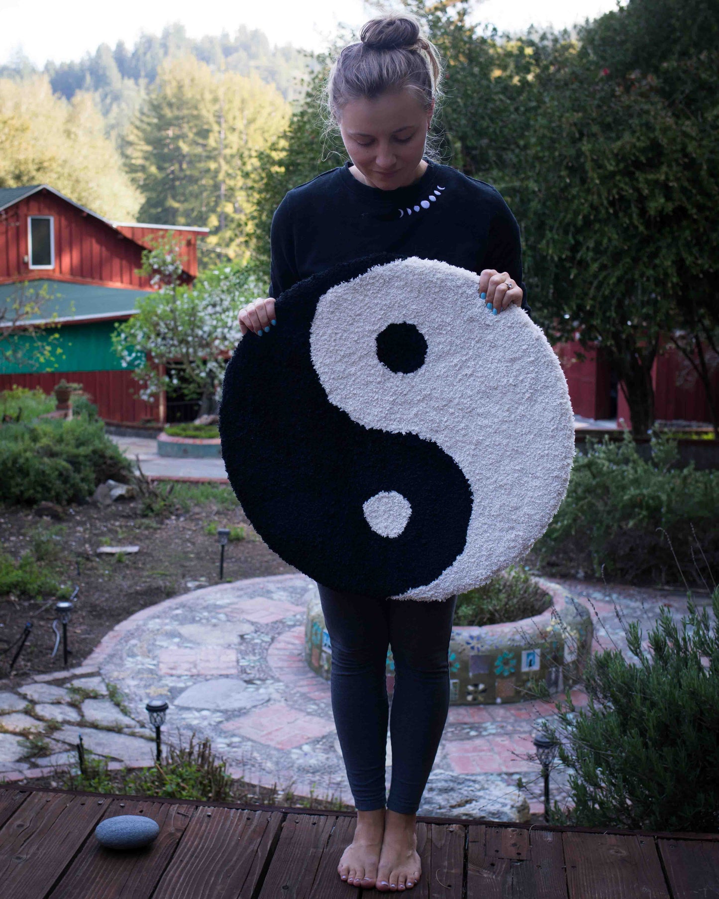 Ceremonial Mediation Rug - Yin Yang Rug PREORDER