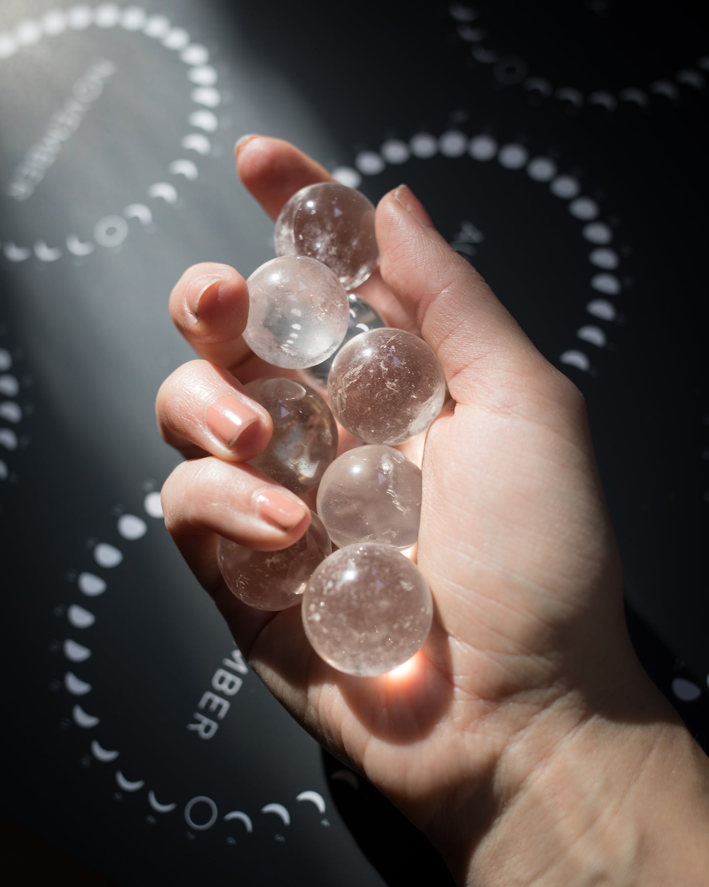 Clear Quartz Sphere (small & extra small)