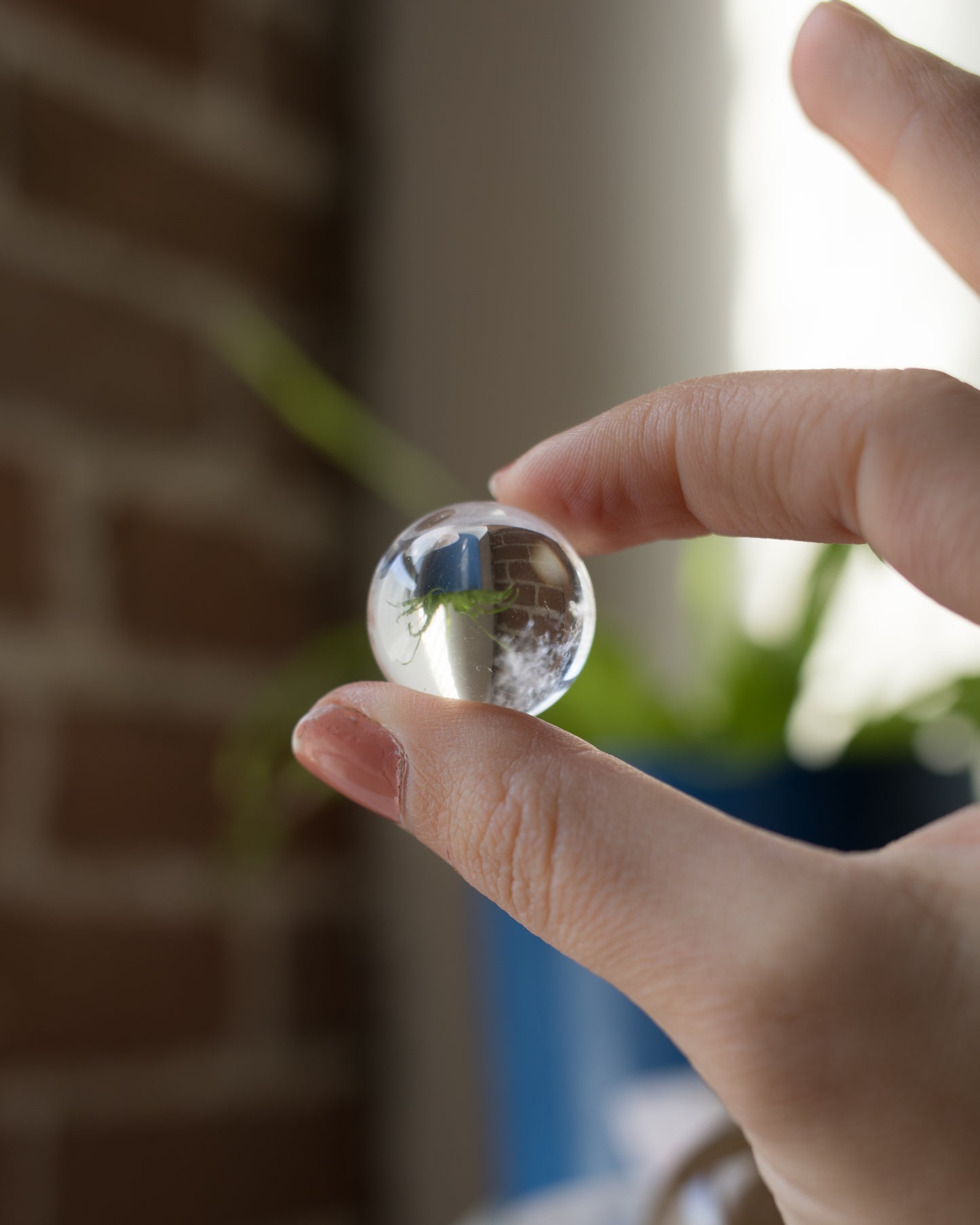 Clear Quartz Sphere (small & extra small)