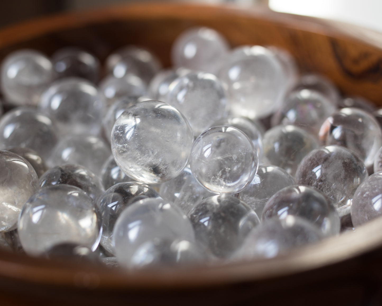 Clear Quartz Sphere (small & extra small)