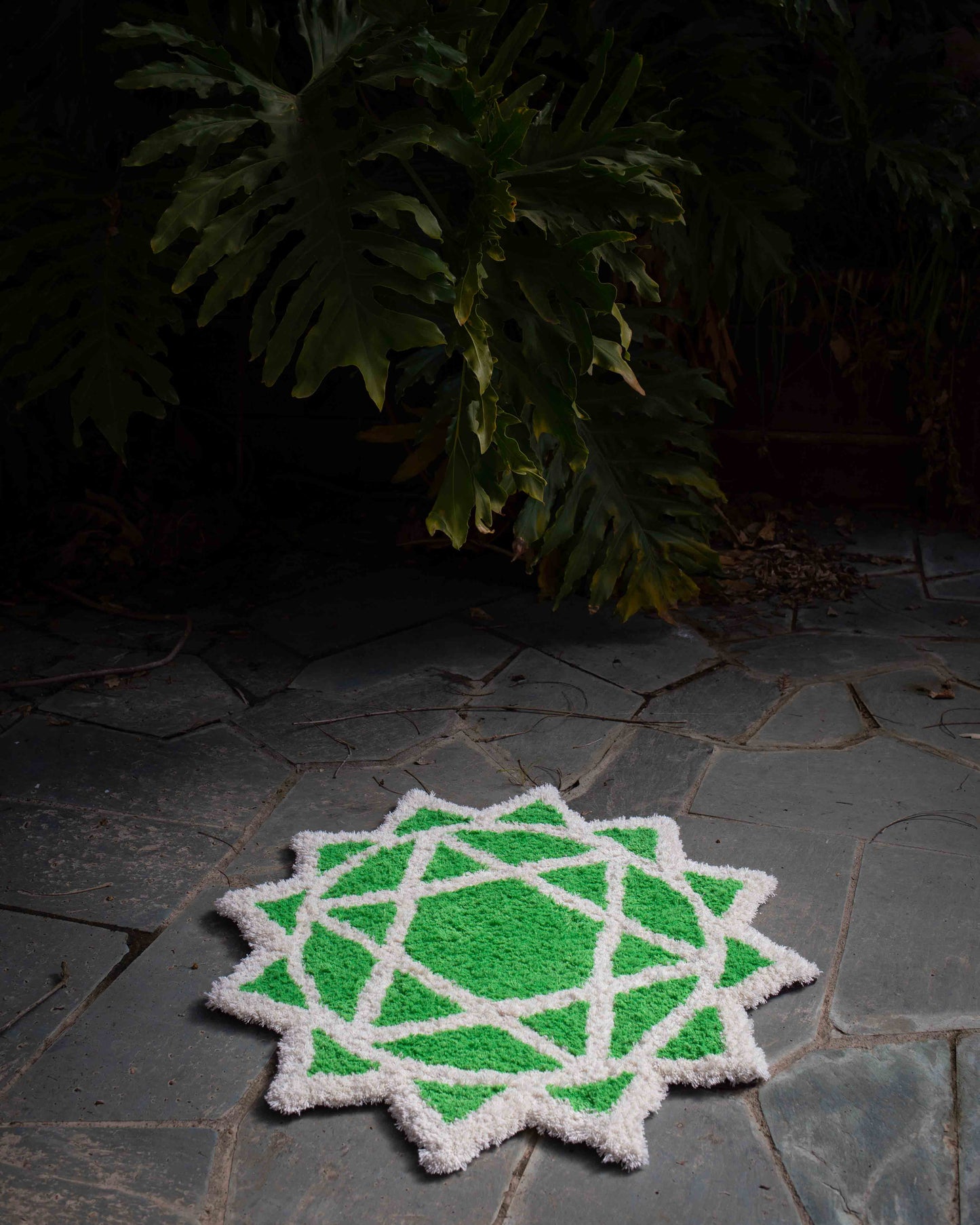 Heart Chakra Ceremony Rug - ready to ship