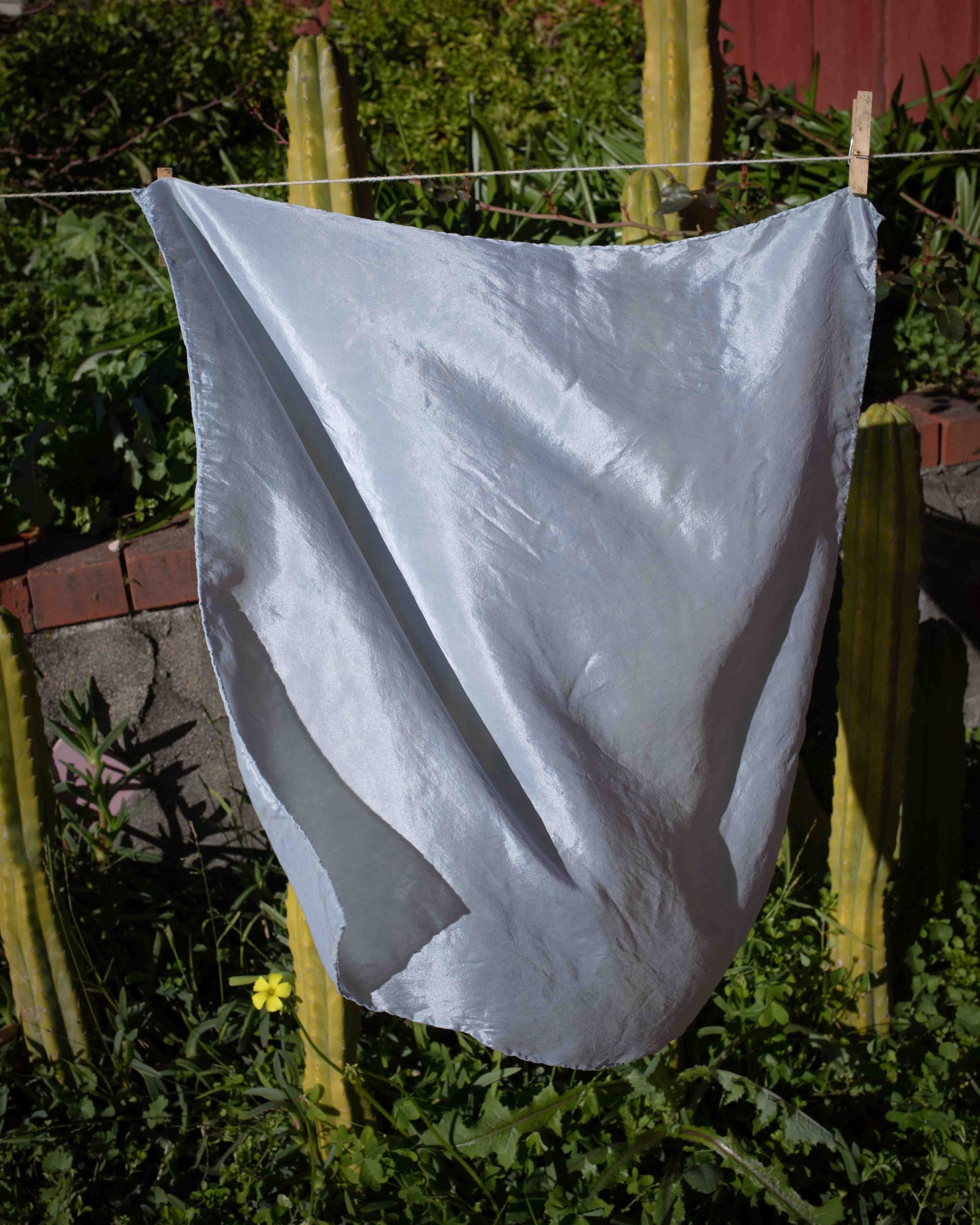 Indigo Silk Scarf - Solid - Preorder