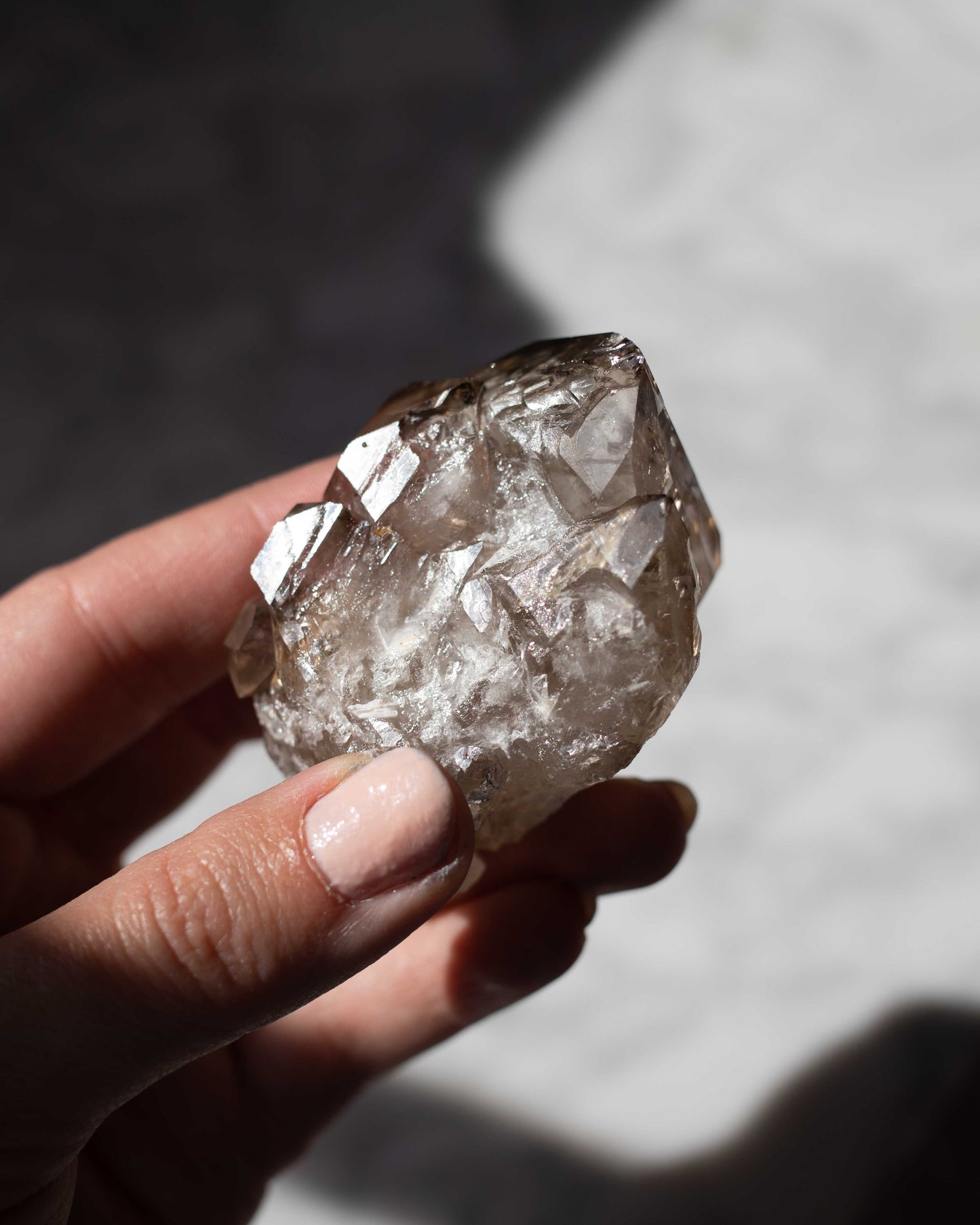 Elestial Smoky Quartz D