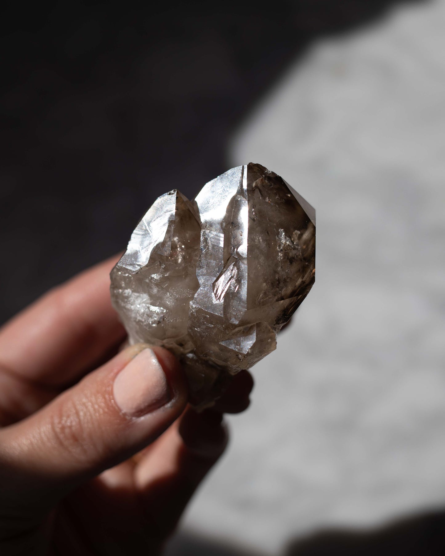 Elestial Smoky Quartz D