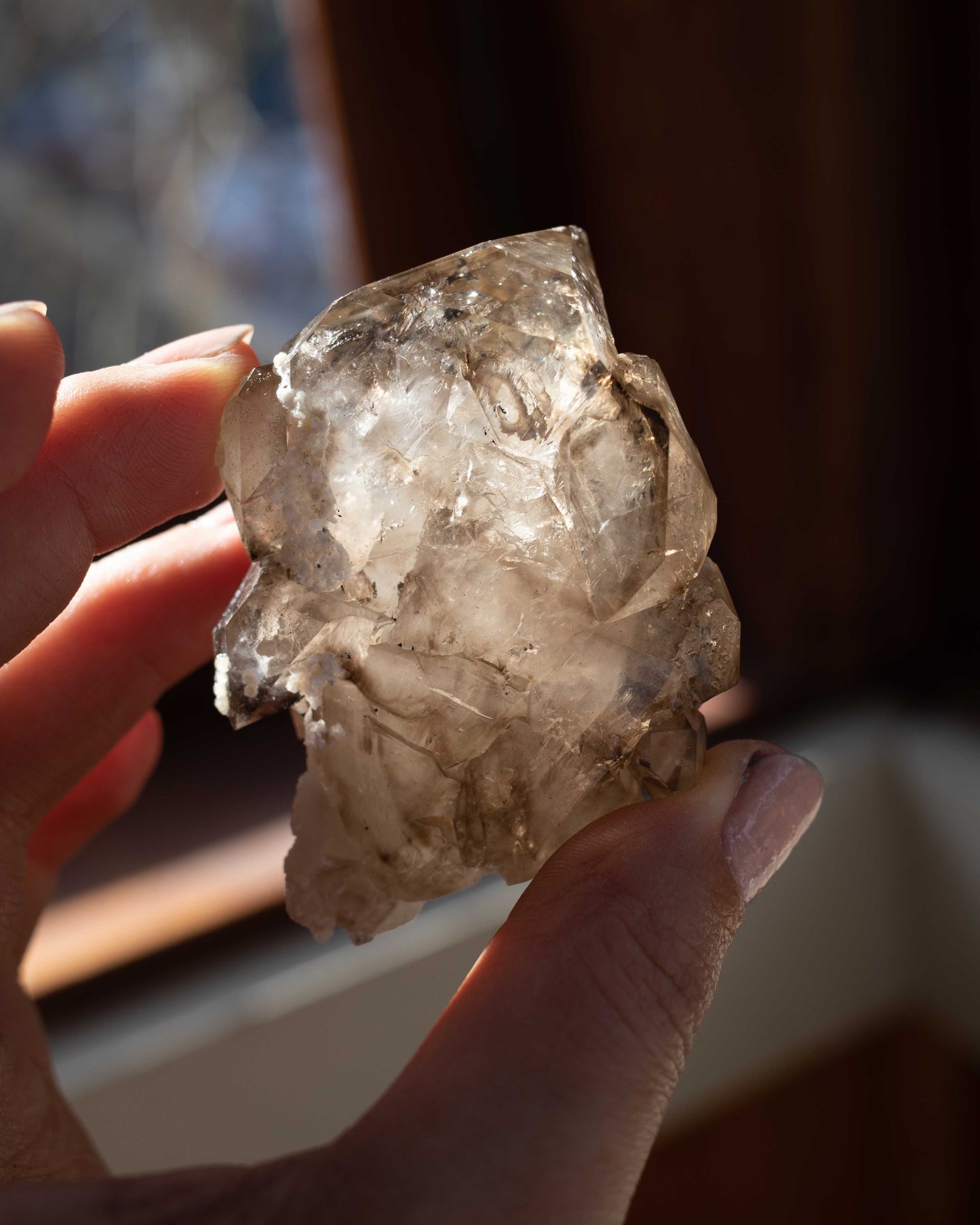 Elestial Smoky Quartz D