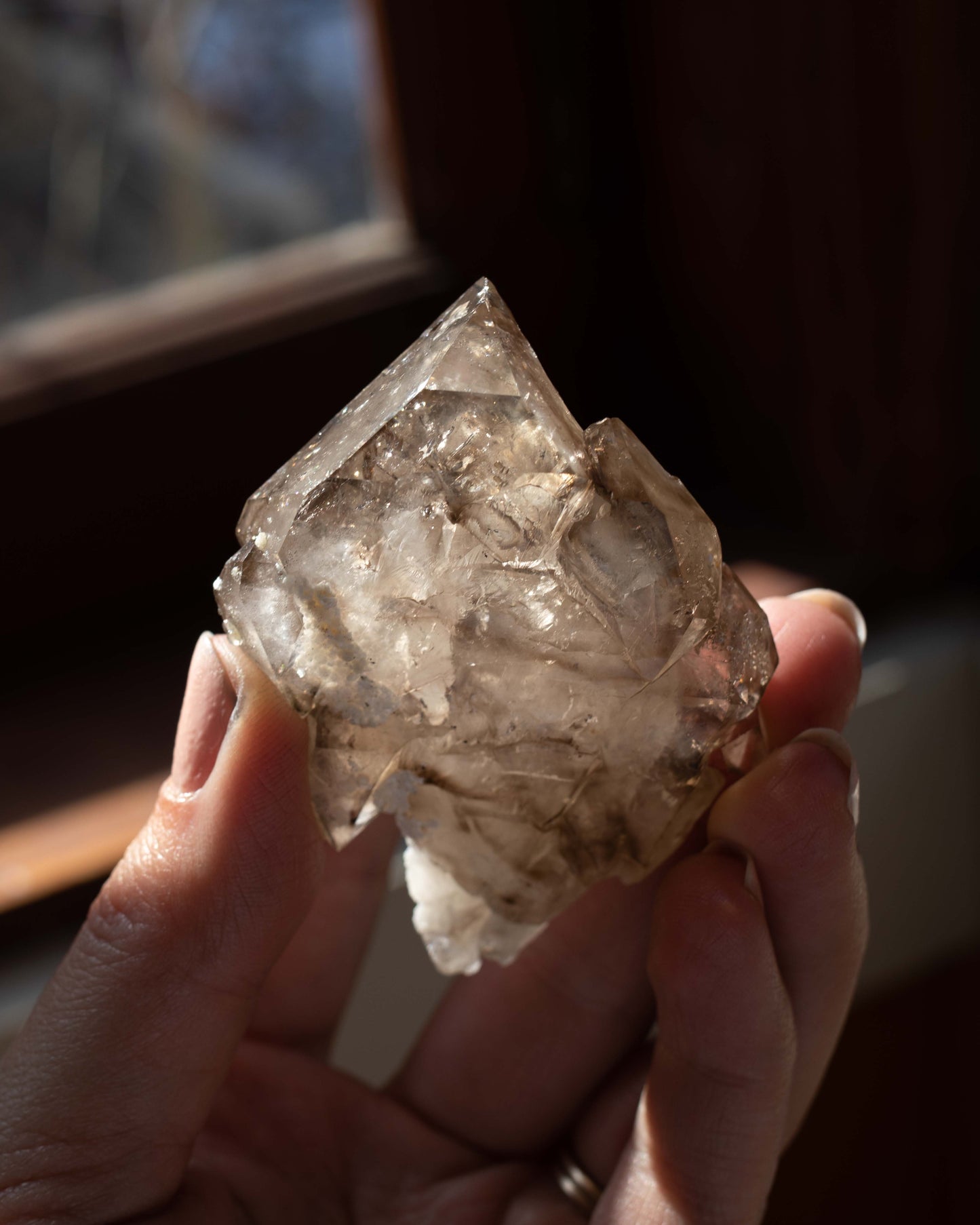 Elestial Smoky Quartz D