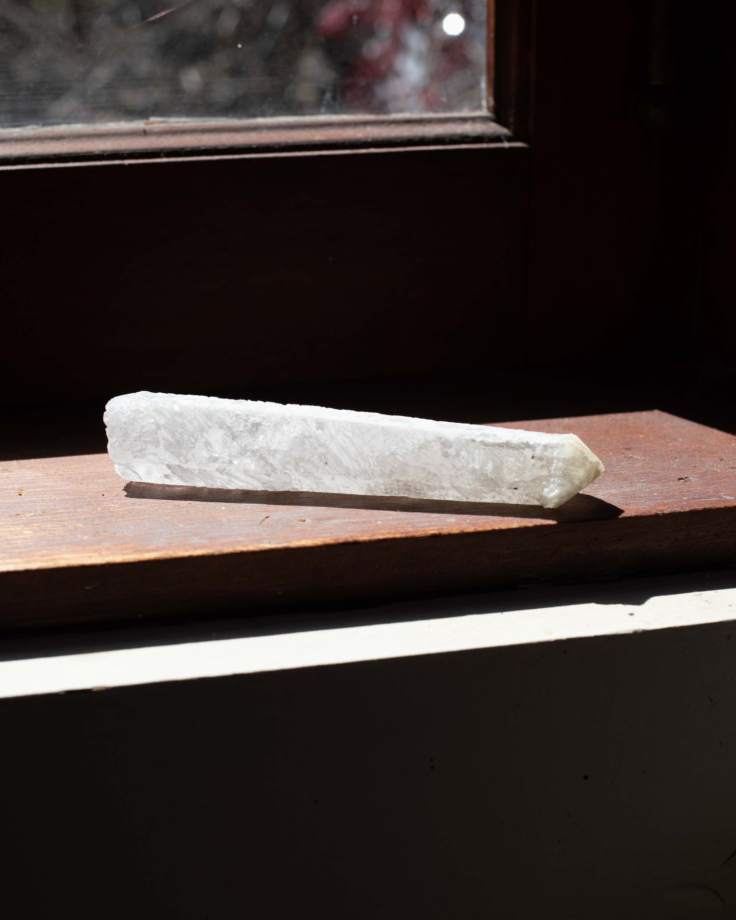 Frosted Mongolian Quartz Point (a,b)