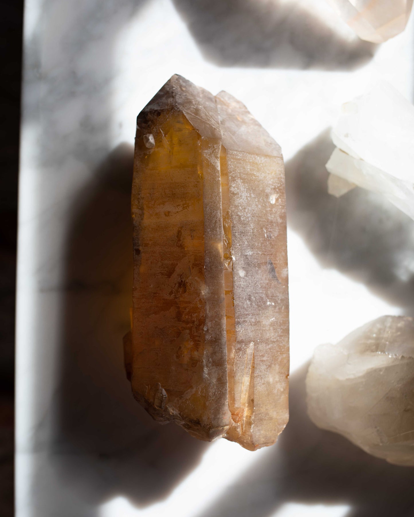 Double Citrine Wand Zambia