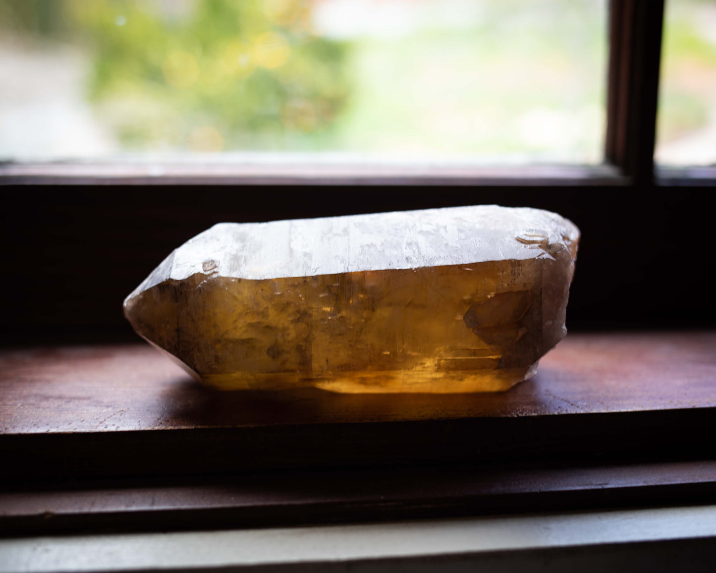 Double Citrine Wand Zambia