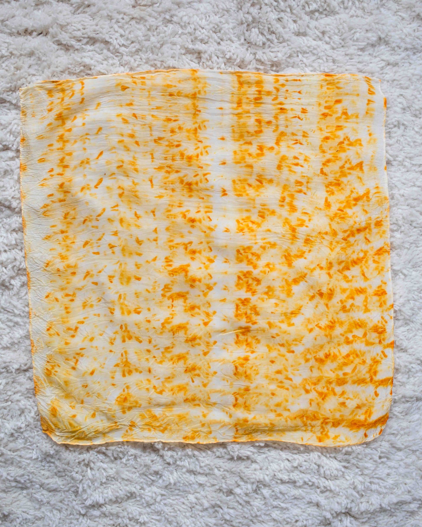 Marigold Silk Scarf - preorder