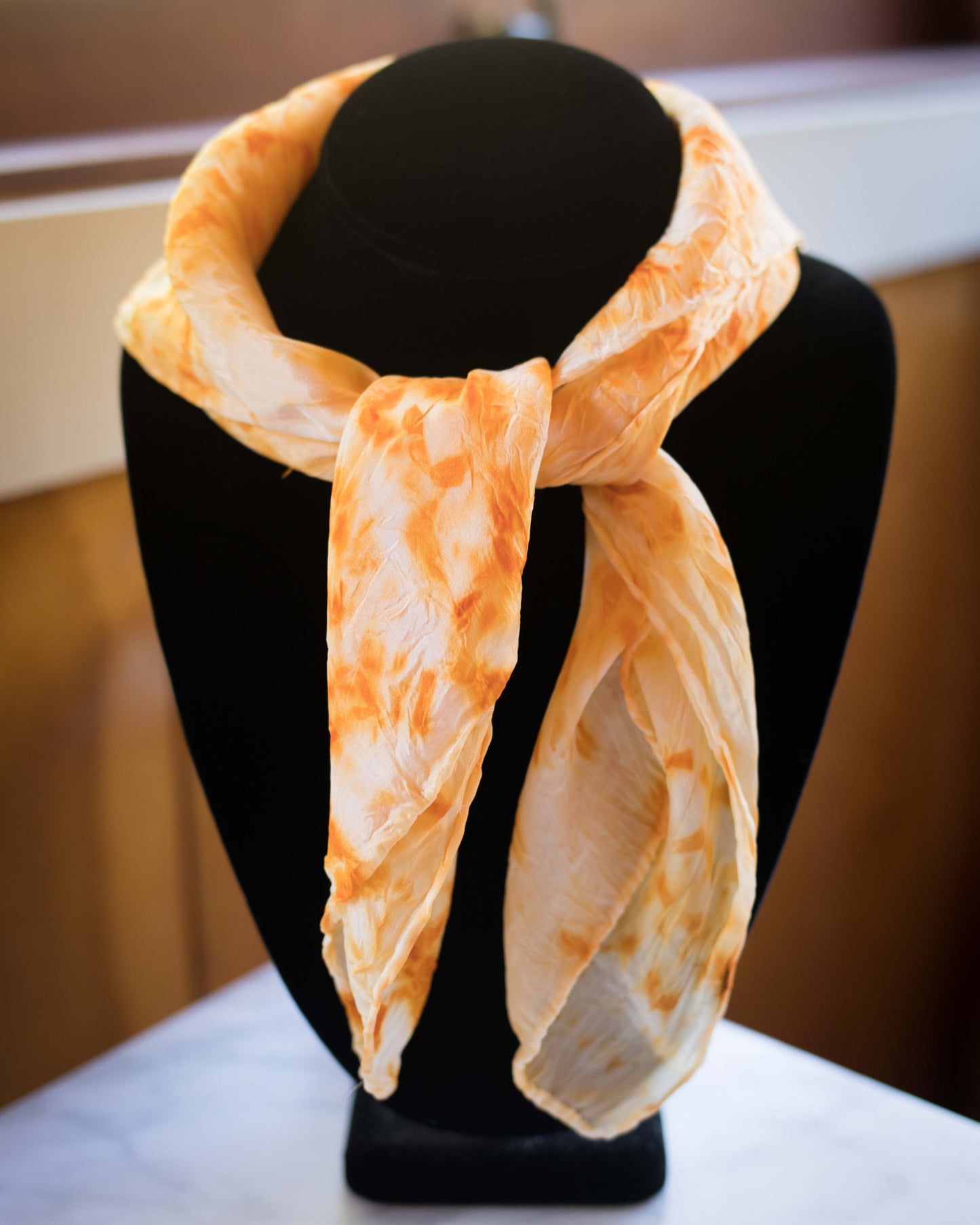 Marigold Silk Scarf - preorder