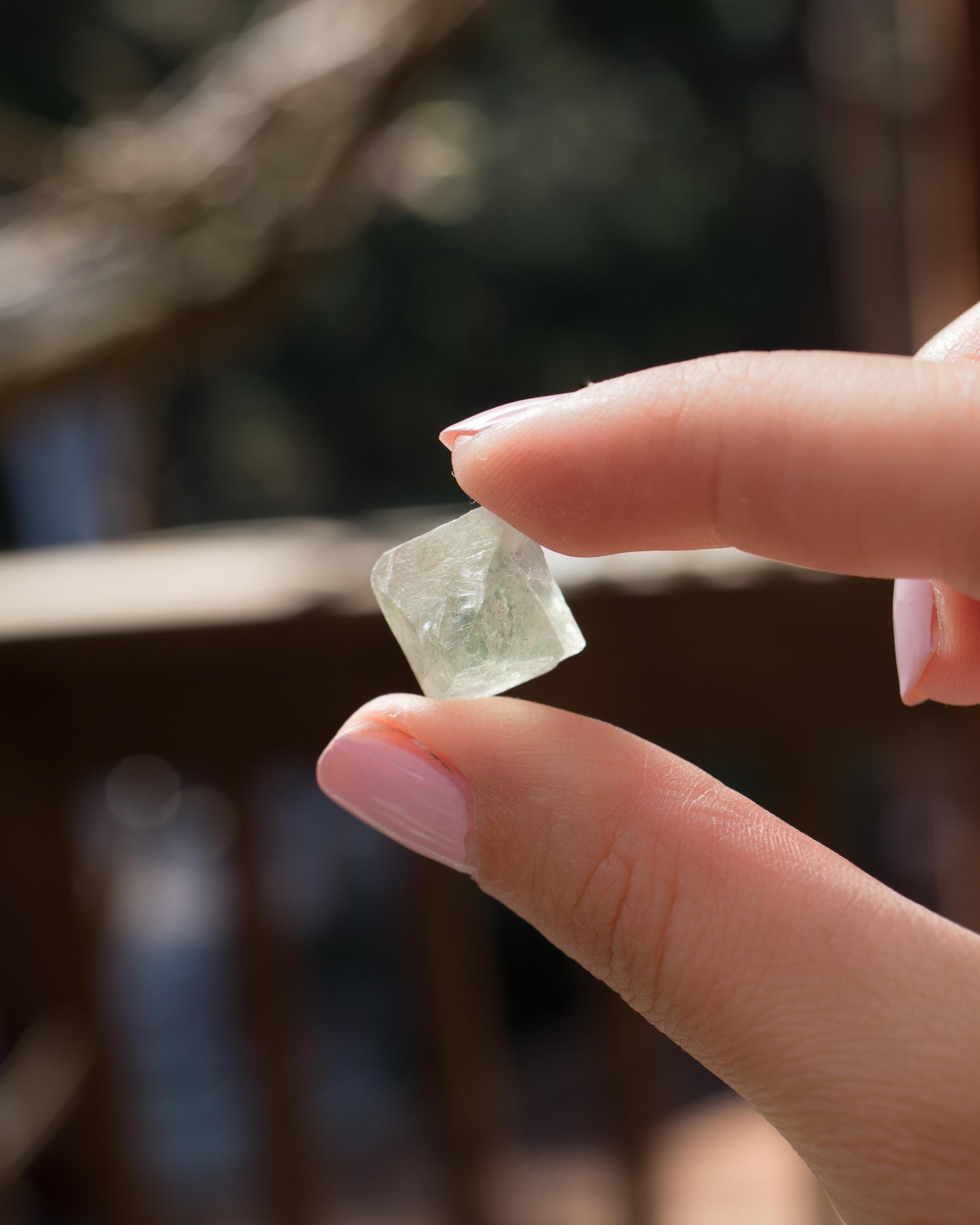 Fluorite Octahedron (single cube)