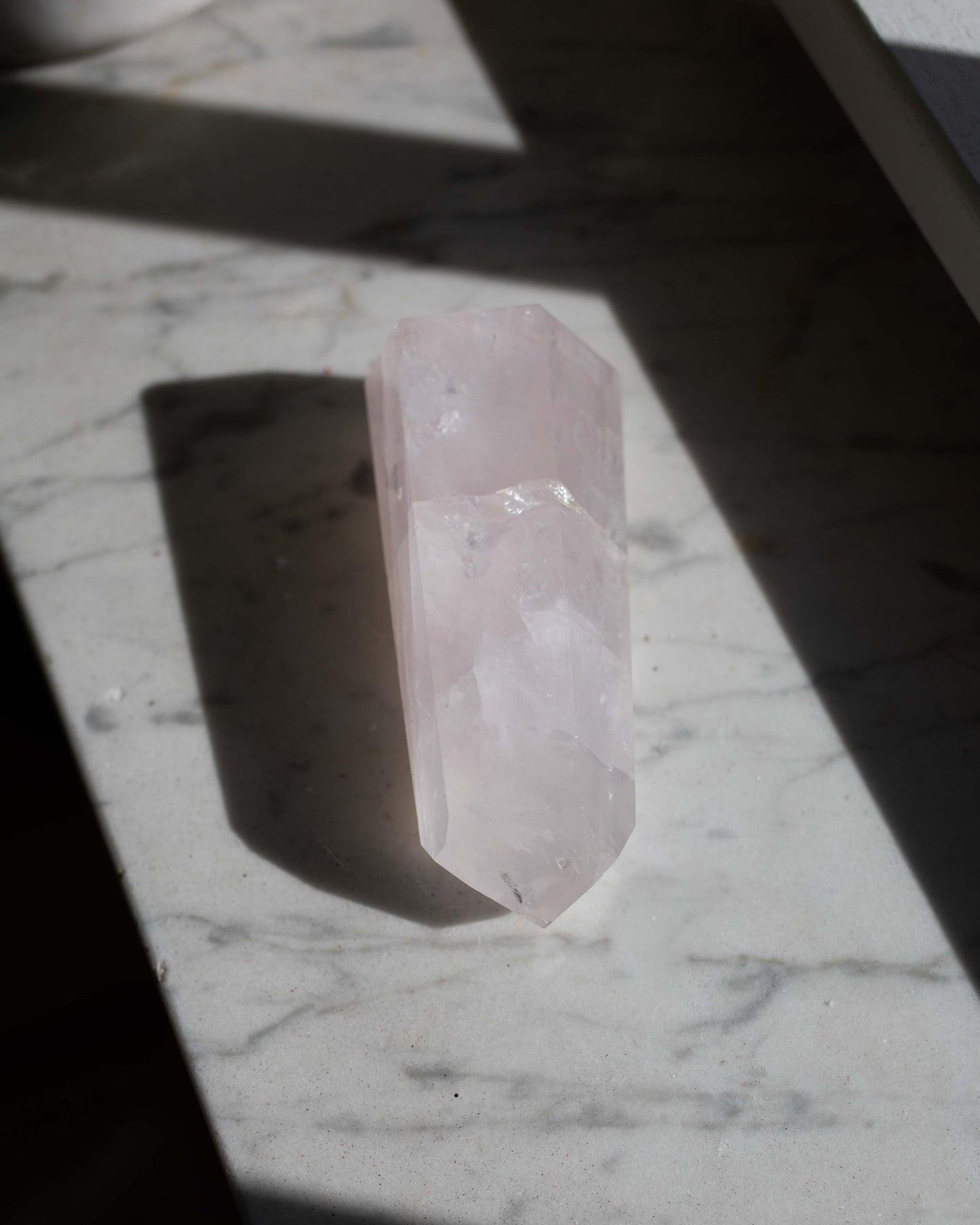 Small Rose Quartz Tower