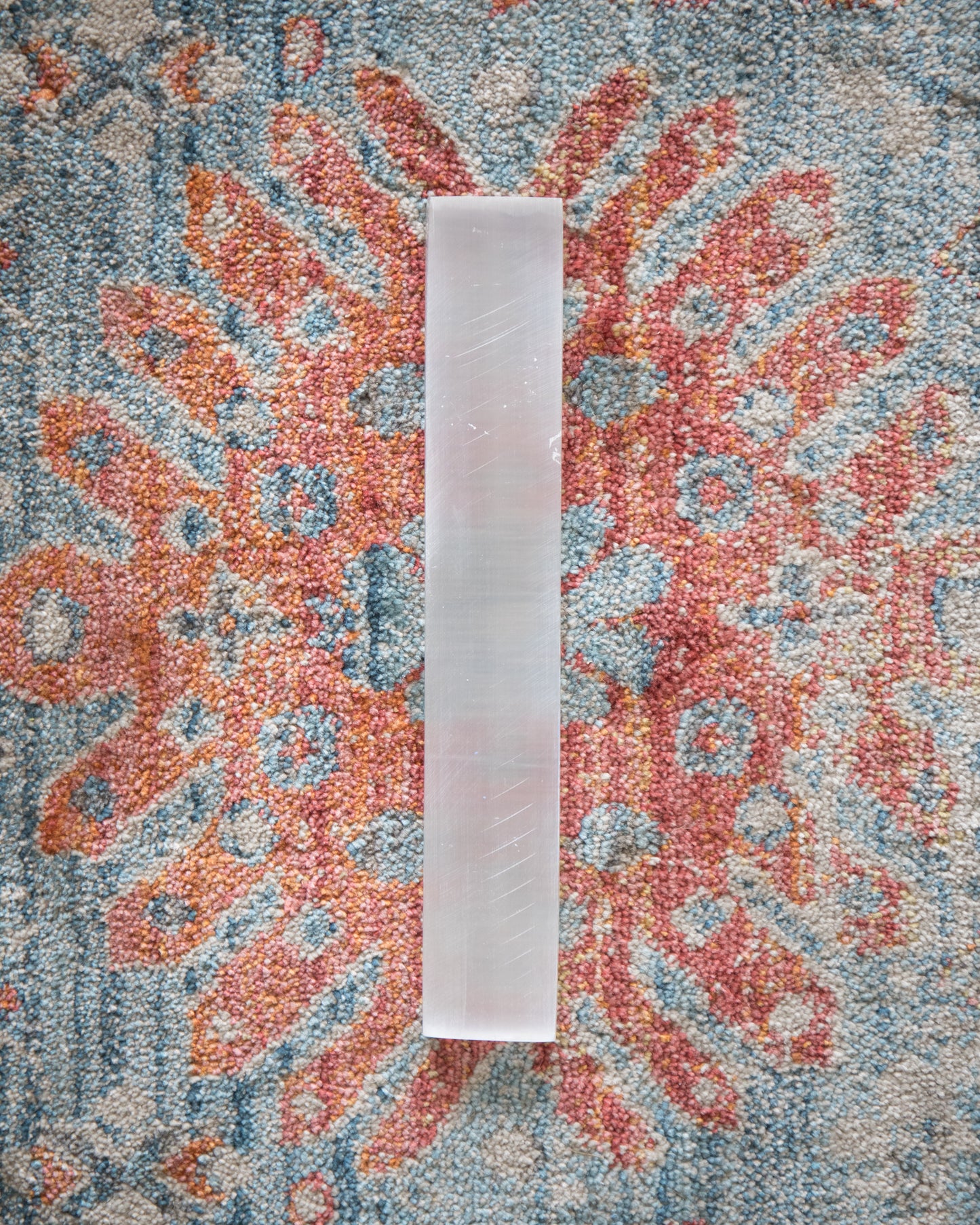 Moon Glow Selenite Ruler