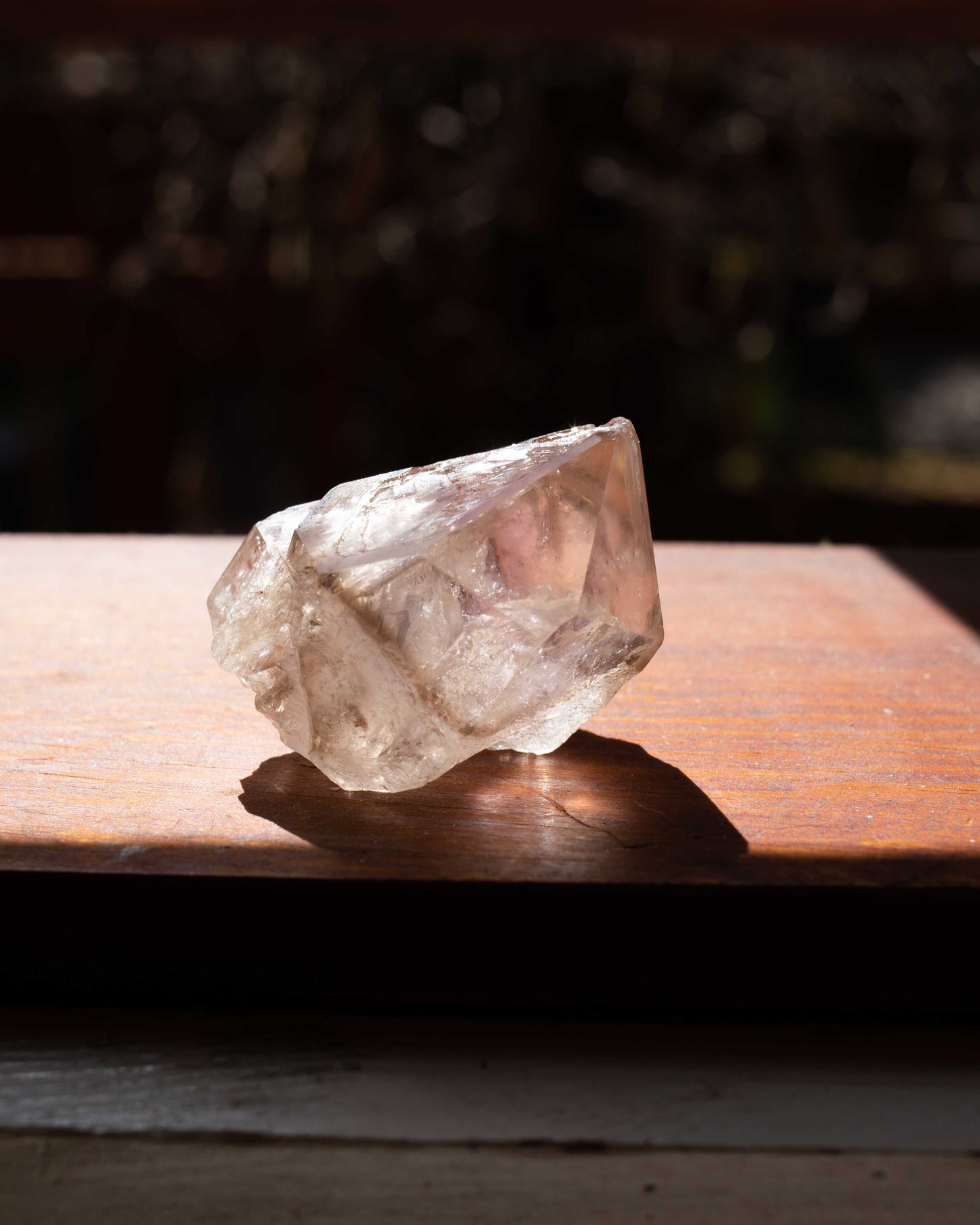 Smokey Quartz with Amethyst