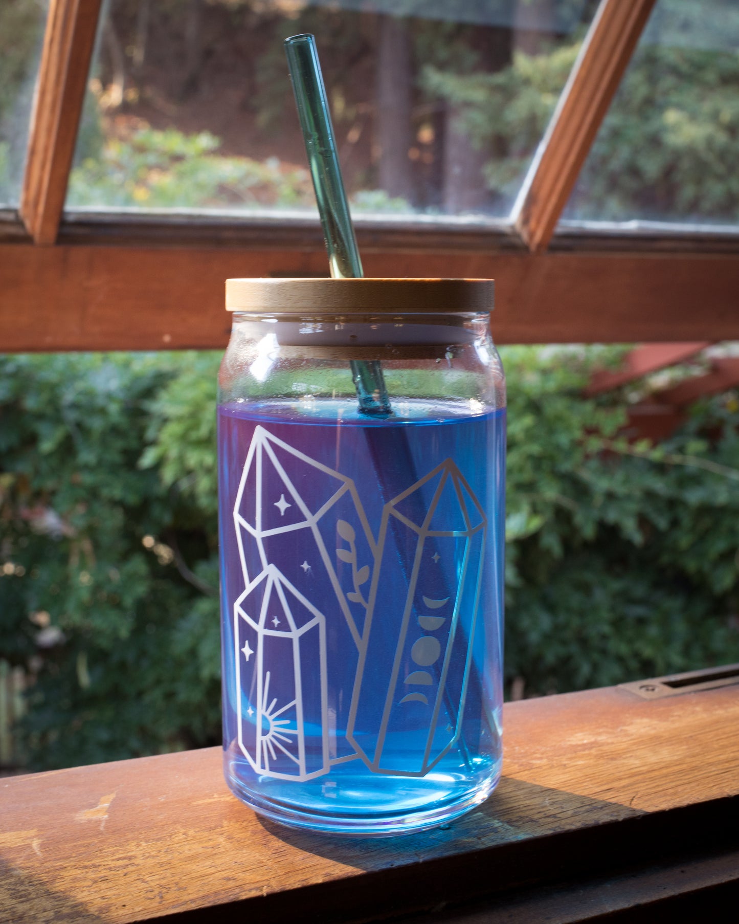 Colorful Glass Straws (5 pack)