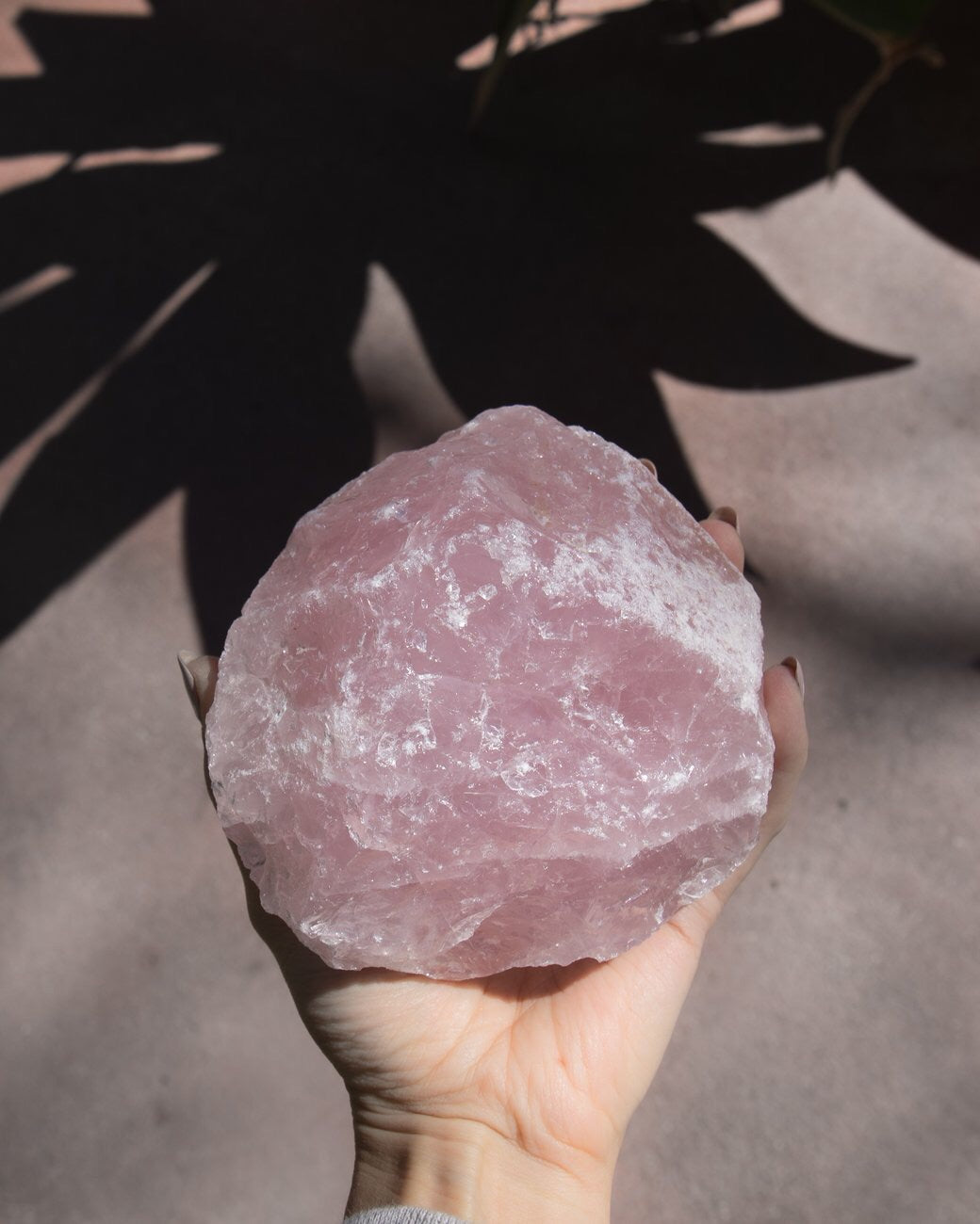 Raw Rose Quartz