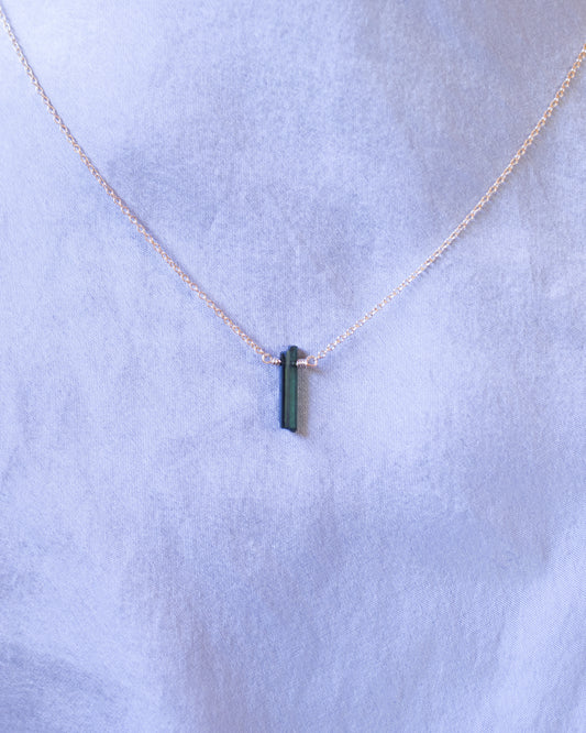 Green Tourmaline Necklace - ready to ship + preorder