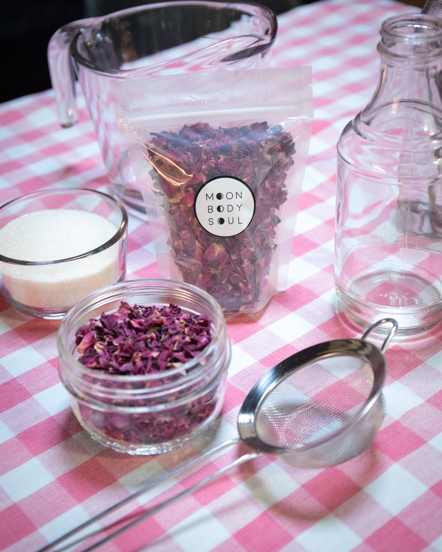 How To Make Organic Rose Syrup Moon Body Soul