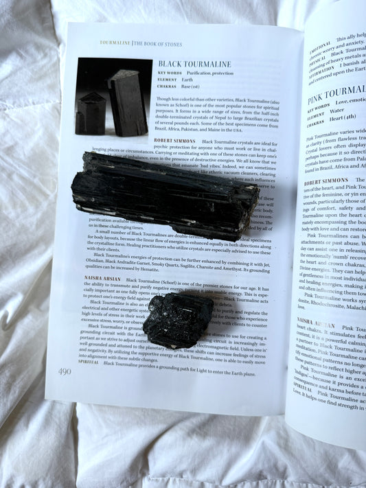 Raw Black Tourmaline