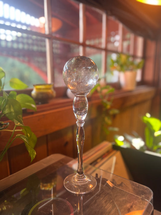 Vintage Sphere Stand