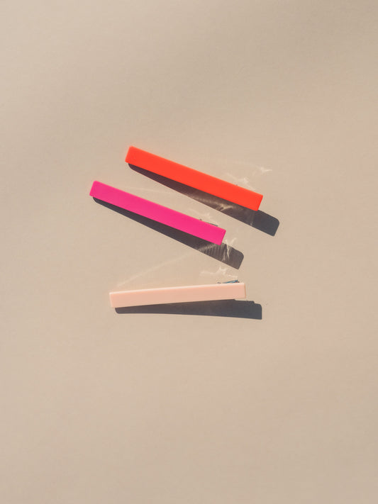 Evie Hair Clips - Pink Tones